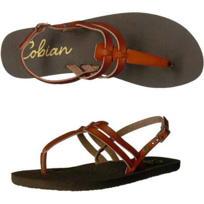 COBIAN SANDALS TICA WOMEN BROWN