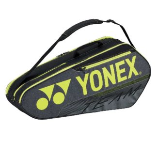 YONEX BAG TEAM 6RACKET BLACK/YELLOW