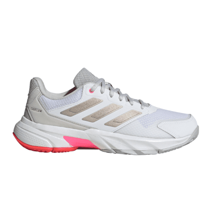 ADIDAS SHOE COURTJAM CONTROL 3 WN WHITE/METALLIC/LUCID RED (SS25)