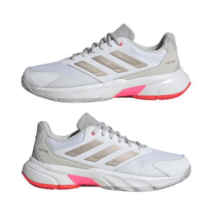 ADIDAS SHOE COURTJAM CONTROL 3 WN WHITE/METALLIC/LUCID RED (SS25)