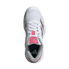 ADIDAS SHOE PADEL COURTQUICK WN CLOUD WHITE/SILVER METALLIC/LUCID PINK (SS25)