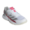 ADIDAS SHOE PADEL COURTQUICK WN CLOUD WHITE/SILVER METALLIC/LUCID PINK (SS25)