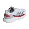ADIDAS SHOE PADEL COURTQUICK WN CLOUD WHITE/SILVER METALLIC/LUCID PINK (SS25)