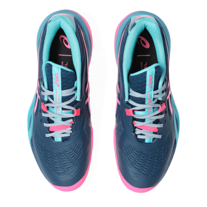 ASICS SHOE G-RESOLUTION X PADEL MN MAKO BLUE/HOT PINK (SS25)