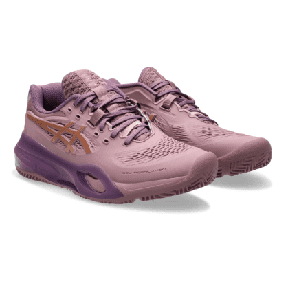 ASICS SHOE G-RESOLUTION X PADEL WN PURPLE OXIDE/ROSE GOLD (SS25) - Image 3