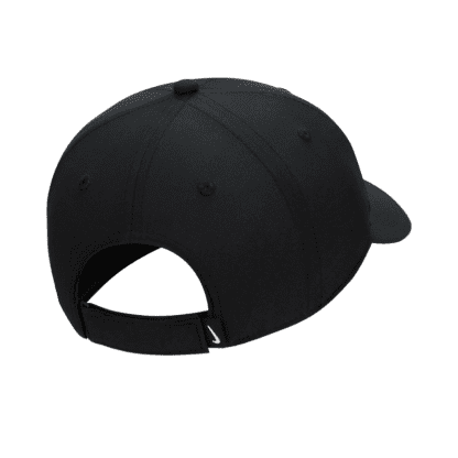 NIKE CAP STRUCTURED DRI-FIT CLUB SWOOSH BLACK