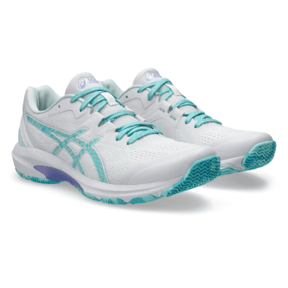 ASICS SHOE NETBURNER SHIELD FF WN WHITE/ILLUMINATE MINT (SS25)