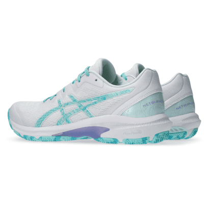 ASICS SHOE NETBURNER SHIELD FF WN WHITE/ILLUMINATE MINT (SS25)