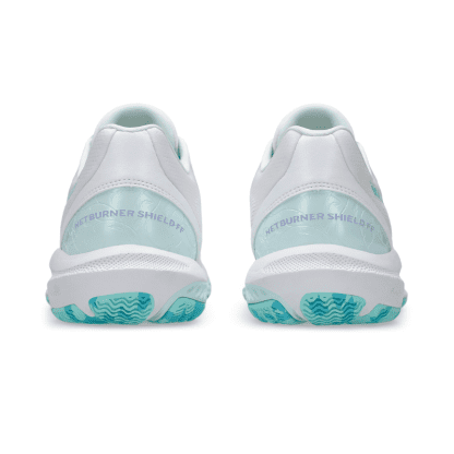 ASICS SHOE NETBURNER SHIELD FF WN WHITE/ILLUMINATE MINT (SS25)