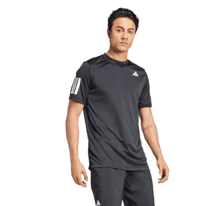 ADIDAS SHIRT TEE CLUB CLIMACOOL MN BLACK (SS25)