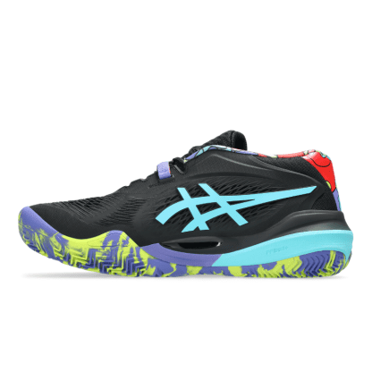 ASICS SHOE G-RESOLUTION X PADEL LIMITED EDITION MN BLACK/ENERGY AQUA (SS25)