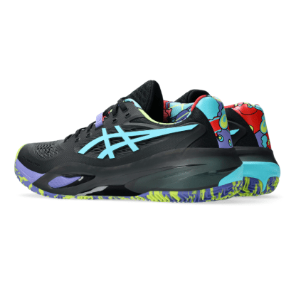 ASICS SHOE G-RESOLUTION X PADEL LIMITED EDITION MN BLACK/ENERGY AQUA (SS25)