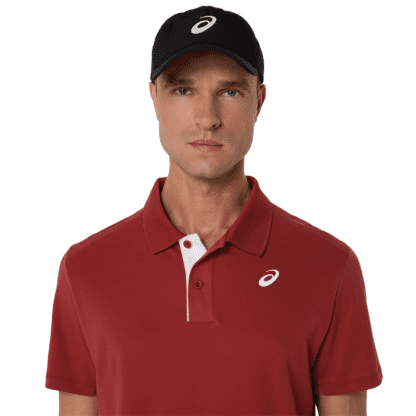 ASICS SHIRT POLO COURT MN BURNT RED (SS25)