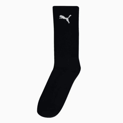 PUMA SOCK CREW LOGO BLACK (3)