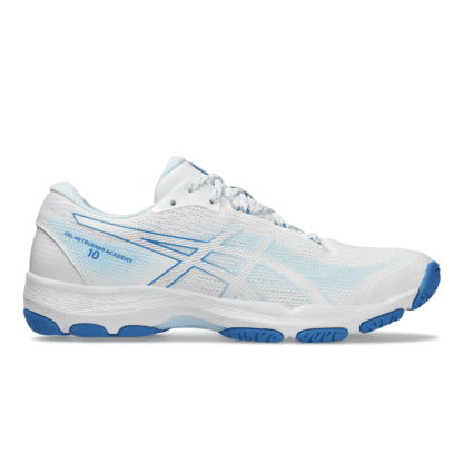 ASICS SHOE G-NETBURNER ACADEMY 10 WN WHITE/LIGHT BLUE (SS25)