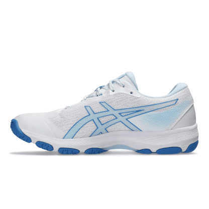 ASICS SHOE G-NETBURNER ACADEMY 10 WN WHITE/LIGHT BLUE (SS25)