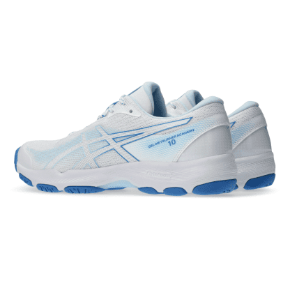 ASICS SHOE G-NETBURNER ACADEMY 10 WN WHITE/LIGHT BLUE (SS25)