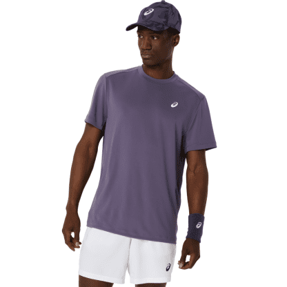 ASICS SHIRT TEE COURT MN GREYISH PURPLE (SS25)