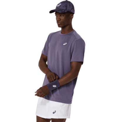 ASICS SHIRT TEE COURT MN GREYISH PURPLE (SS25)