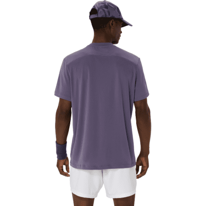 ASICS SHIRT TEE COURT MN GREYISH PURPLE (SS25)