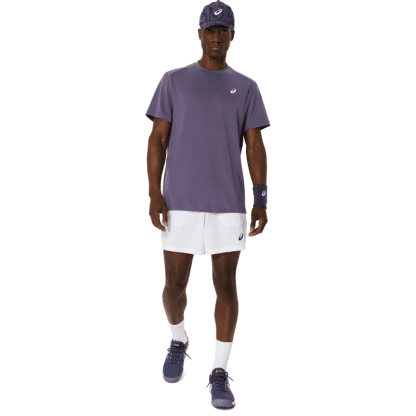 ASICS SHIRT TEE COURT MN GREYISH PURPLE (SS25)